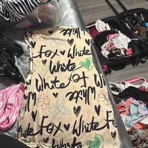 White Fox Mini Dress